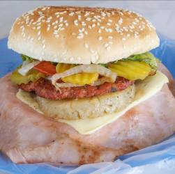 Hamburguesa Hawaiana